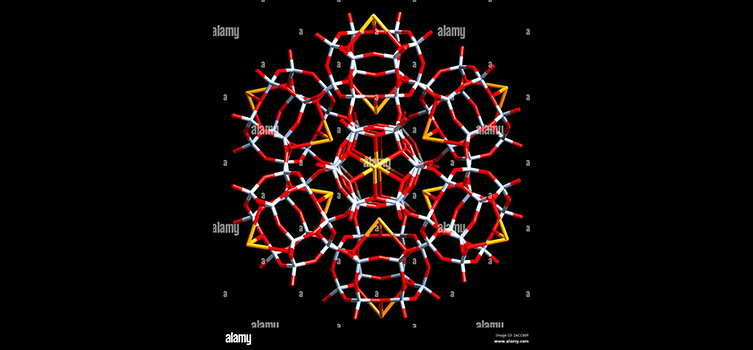 >沸石基無(wú)機(jī)晶體結(jié)構(gòu)分子篩材料